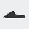 imageadidas Unisex Adult Adilette Shower Slip On SlidesBlack