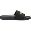 imageadidas Unisex Adult Adilette Shower Slip On SlidesBlackBlackMatte Gold