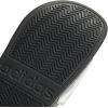 imageadidas Unisex Adult Adilette Shower Slip On SlidesBlackSilver MetallicSilver Metallic