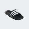 imageadidas Unisex Adult Adilette Shower Slip On SlidesBlackWhiteCore Black