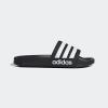 imageadidas Unisex Adult Adilette Shower Slip On SlidesBlackWhiteCore Black