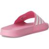 imageadidas Unisex Adult Adilette Shower Slip On SlidesBliss PinkWhiteBliss Pink