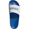 imageadidas Unisex Adult Adilette Shower Slip On SlidesBright RoyalWhiteTeam Green