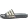 imageadidas Unisex Adult Adilette Shower Slip On SlidesCharcoalPutty GreyCarbon