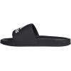 imageadidas Unisex Adult Adilette Shower Slip On SlidesCore BlackWhiteBlack