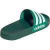 imageadidas Unisex Adult Adilette Shower Slip On SlidesCourt GreenWhiteCollegiate Green
