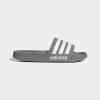 imageadidas Unisex Adult Adilette Shower Slip On SlidesGreyWhiteGrey