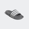 imageadidas Unisex Adult Adilette Shower Slip On SlidesGreyWhiteGrey