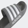 imageadidas Unisex Adult Adilette Shower Slip On SlidesGreyWhiteGrey
