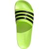 imageadidas Unisex Adult Adilette Shower Slip On SlidesLucid LemonBlackLucid Lemon