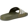 imageadidas Unisex Adult Adilette Shower Slip On SlidesOlive StrataWhiteOlive Strata