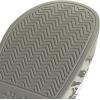 imageadidas Unisex Adult Adilette Shower Slip On SlidesSilver PebbleSilver PebbleWhite