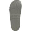 imageadidas Unisex Adult Adilette Shower Slip On SlidesSilver PebbleSilver PebbleWhite