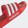 imageadidas Unisex Adult Adilette Shower Slip On SlidesVivid RedWhiteVivid Red