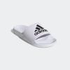 imageadidas Unisex Adult Adilette Shower Slip On SlidesWhiteBlackCore White