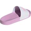 imageadidas Unisex Adult Adilette Shower Slip On SlidesWhiteBliss PinkBliss Lilac