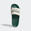 imageadidas Unisex Adult Adilette Shower Slip On SlidesWonder WhiteCollegiate GreenCollegiate Green