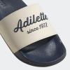 imageadidas Unisex Adult Adilette Shower Slip On SlidesWonder WhiteShadow NavyShadow Navy
