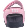 imageadidas UnisexChild Adilette Sandal SlideTrue PinkWhiteTrace Blue