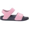 imageadidas UnisexChild Adilette Sandal SlideTrue PinkWhiteTrace Blue