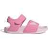 imageadidas UnisexChild Adilette Slide SandalBliss PinkWhiteClear Pink
