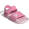 imageadidas UnisexChild Adilette Slide SandalBliss PinkWhiteClear Pink