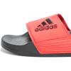 imageadidas UnisexChild Adilette Slide SandalBright RedBlackBlack
