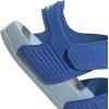 imageadidas UnisexChild Adilette Slide SandalBright RoyalWhiteClear Sky