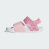 imageadidas UnisexChild Adilette Slide SandalClear PinkPink FusionWhite
