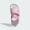 imageadidas UnisexChild Adilette Slide SandalClear PinkPink FusionWhite