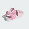 imageadidas UnisexChild Adilette Slide SandalClear PinkPink FusionWhite