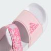 imageadidas UnisexChild Adilette Slide SandalClear PinkPink FusionWhite