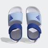 imageadidas UnisexChild Adilette Slide SandalLucid BlueBlue DawnBright Red