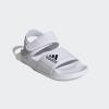 imageadidas UnisexChild Adilette Slide SandalWhiteCore BlackWhite