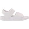 imageadidas UnisexChild Adilette Slide SandalWhiteCore BlackWhite