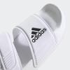 imageadidas UnisexChild Adilette Slide SandalWhiteCore BlackWhite