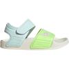 imageadidas UnisexChild Adilette Slide SandalYellowBliss LilacHalo Mint