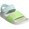 imageadidas UnisexChild Adilette Slide SandalYellowBliss LilacHalo Mint