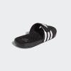 imageadidas UnisexChild Adissage Slides SandalBlackWhiteBlack