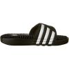 imageadidas UnisexChild Adissage Slides SandalCore BlackWhiteBlack