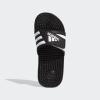 imageadidas UnisexChild Adissage Slides SandalCore BlackWhiteCore Black