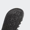 imageadidas UnisexChild Adissage Slides SandalCore BlackWhiteCore Black