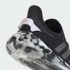 imageadidas UnisexChild Cloudfoam Pure SneakerBlackIron MetallicPink Spark