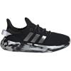 imageadidas UnisexChild Cloudfoam Pure SneakerBlackIron MetallicPink Spark