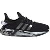 imageadidas UnisexChild Cloudfoam Pure SneakerBlackIron MetallicPink Spark