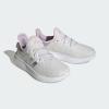 imageadidas UnisexChild Cloudfoam Pure SneakerWhiteSilver MetallicSilver Dawn