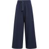 imageadidas Womens All Szn Ribbed 78 Length Wide Leg PantsInk