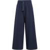 imageadidas Womens All Szn Ribbed 78 Length Wide Leg PantsInk