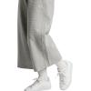 imageadidas Womens All Szn Ribbed 78 Length Wide Leg PantsMedium Grey Heather