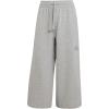 imageadidas Womens All Szn Ribbed 78 Length Wide Leg PantsMedium Grey Heather